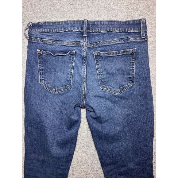 Gap Denim Jeans Women 27 (30x28 Actual) Skinny Regular Fit Medium Mid Rise Blue - Picture 10 of 11